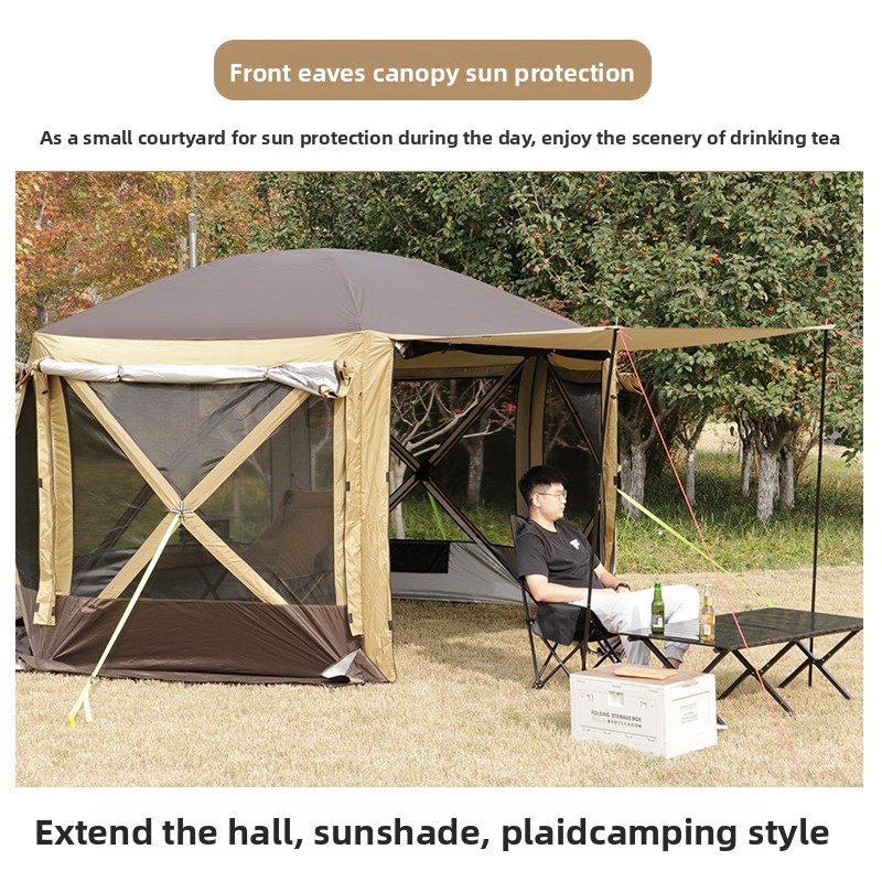 RV Self-driving Tours, Hexagon - مراجعة Outdoor Yurt Camping وسعره