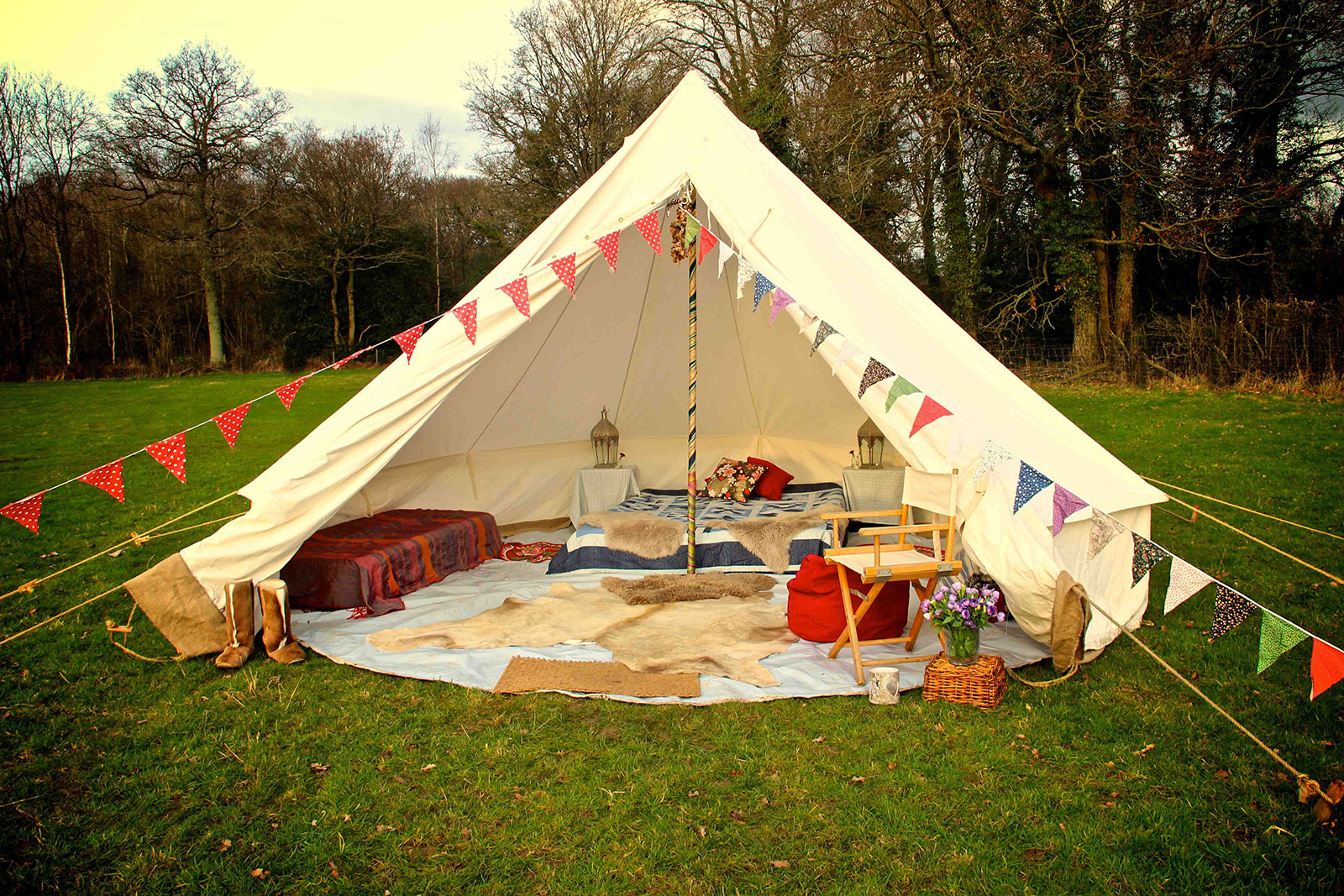 Waterproof Outdoor Glamping Te - مراجعة Outdoor Yurt Camping وسعره
