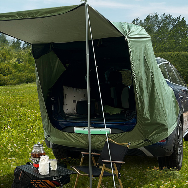 Outdoor Car Rear Tent Camping  - مراجعة Outdoor Camping Car Tail Tent وسعره