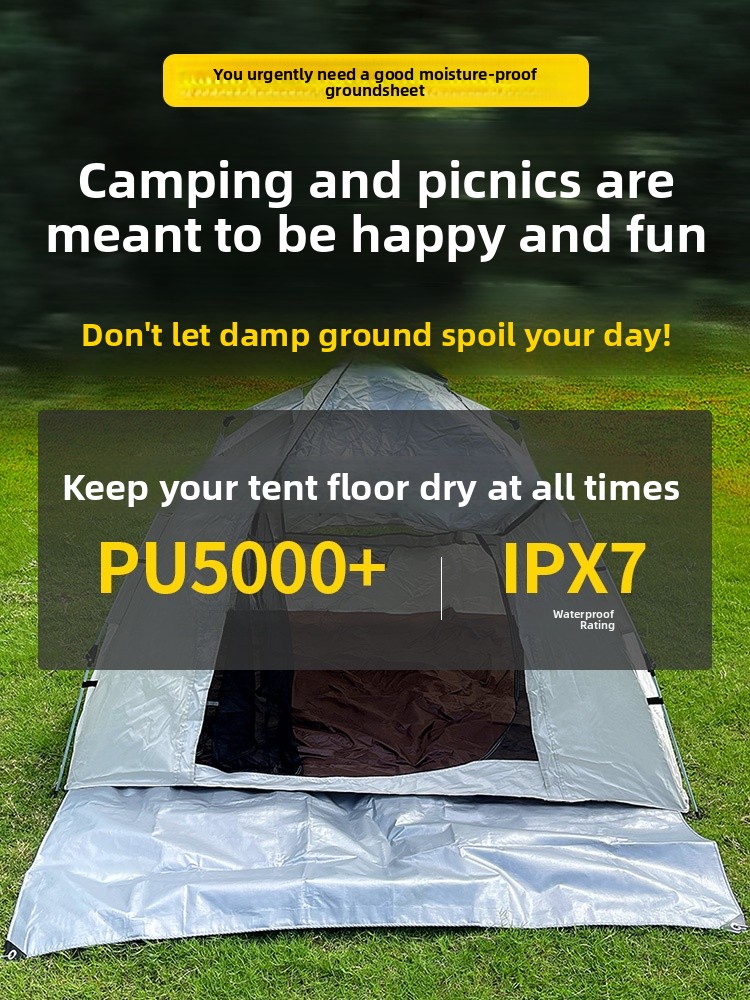 Waterproof Moisture-proof Outd - مراجعة Outdoor Camping Tent Waterproof وسعره