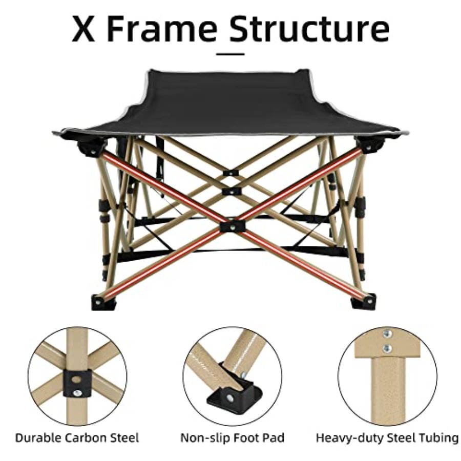 Portable Camping Cot for Outdo - مراجعة Outdoor Camping Cot وسعره