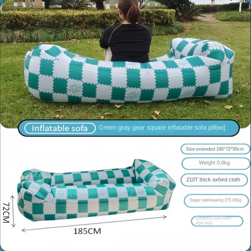 Outdoor Inflatable Sofa, Lazy  - مراجعة Bed Outdoor Camping وسعره