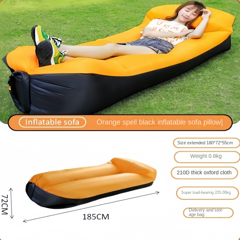 Outdoor Inflatable Sofa, Lazy  - مراجعة Bed Outdoor Camping وسعره