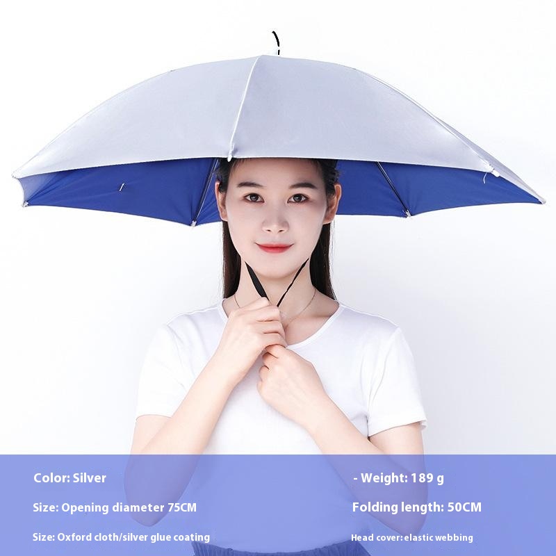 Portable Fishing Umbrella Hat  - مراجعة Outdoor Camping Hat وسعره