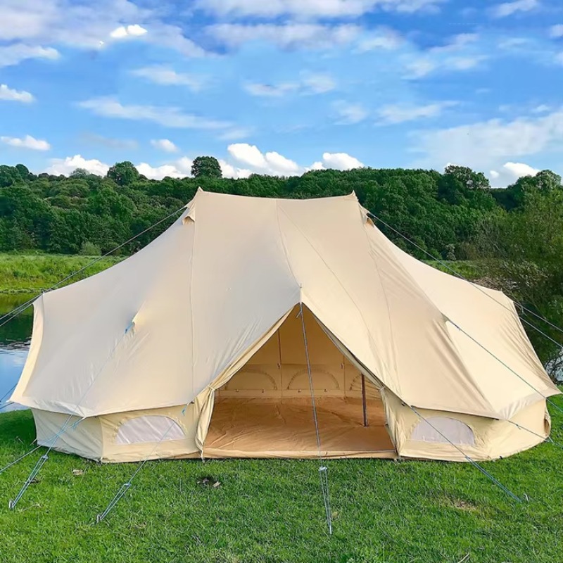 2026   Large 4 Season Cotton C - مراجعة Outdoor Yurt Camping وسعره