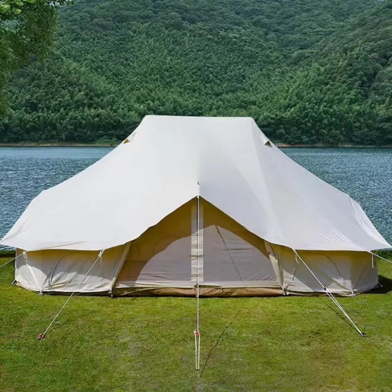 2026   Large 4 Season Cotton C - مراجعة Outdoor Yurt Camping وسعره