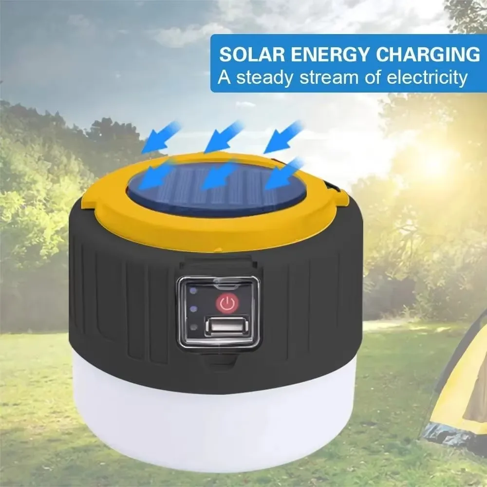 Solar Camping Lantern Recharge - مراجعة Outdoor Camping Lantern وسعره