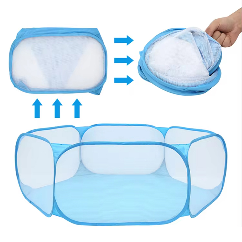 1.2M Ball Pit For Pet Dog Cat  - مراجعة Outdoor Camping Dog Fence وسعره