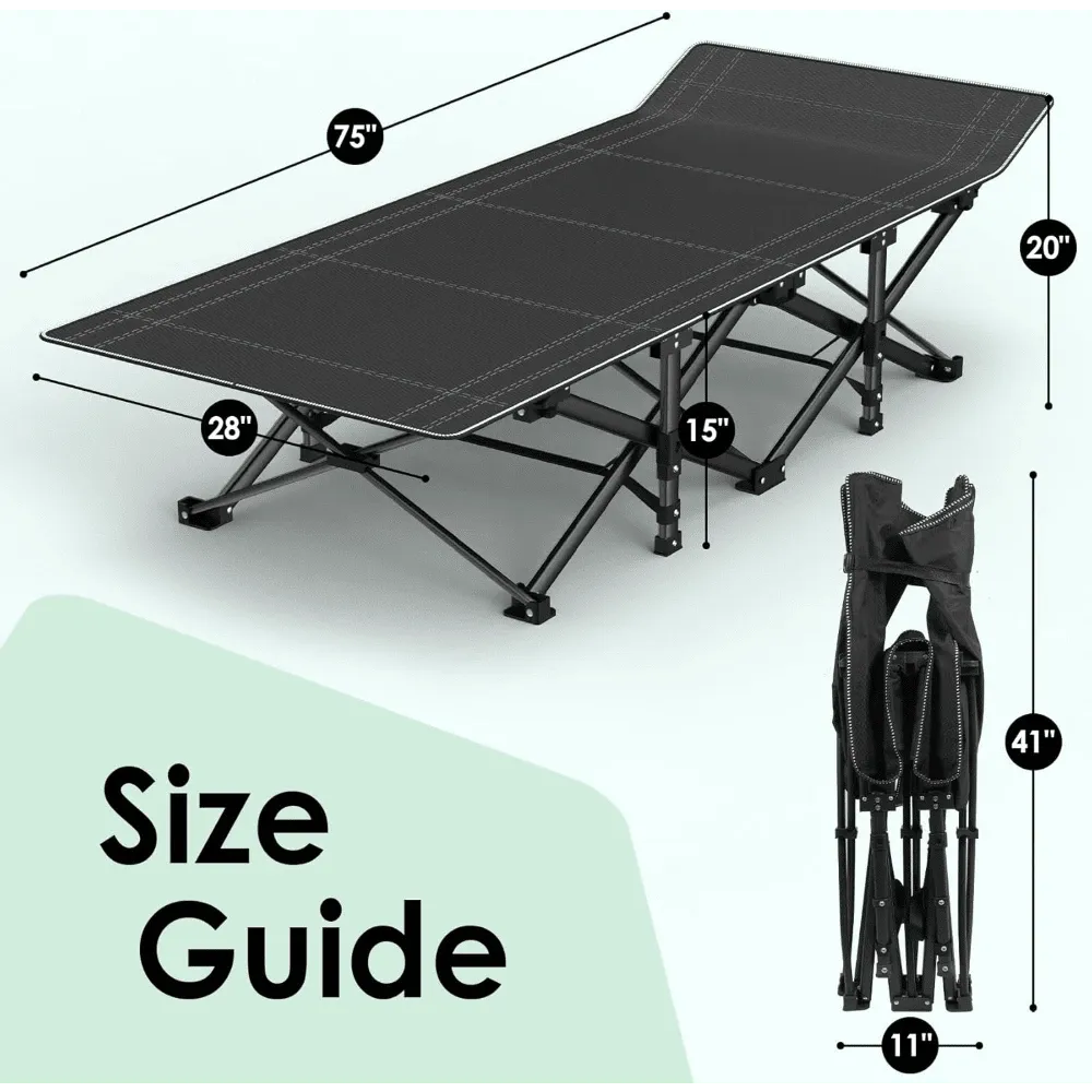 Folding Camping Cot For Adults - مراجعة Outdoor Camping Cot وسعره