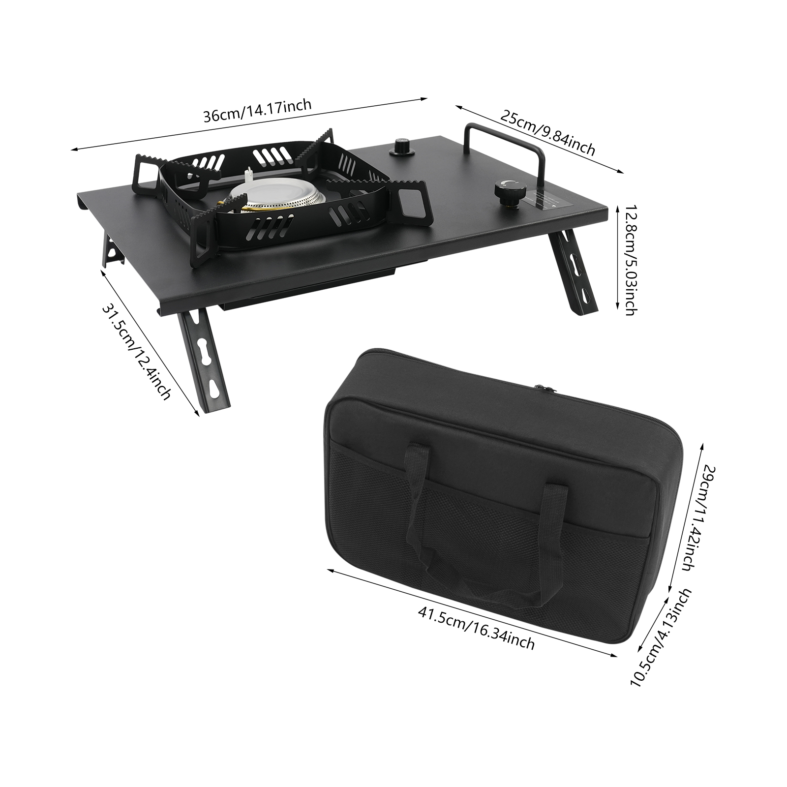 Black Outdoor Gas Stove, Folda - مراجعة Outdoor Camping Stove وسعره