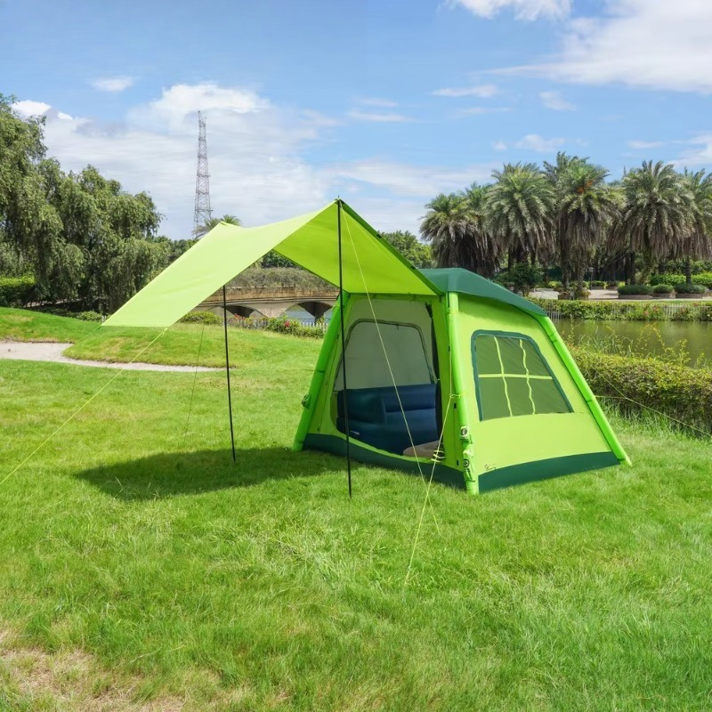Portable Oxford Waterproof Inf - مراجعة Outdoor Camping Tent Waterproof وسعره