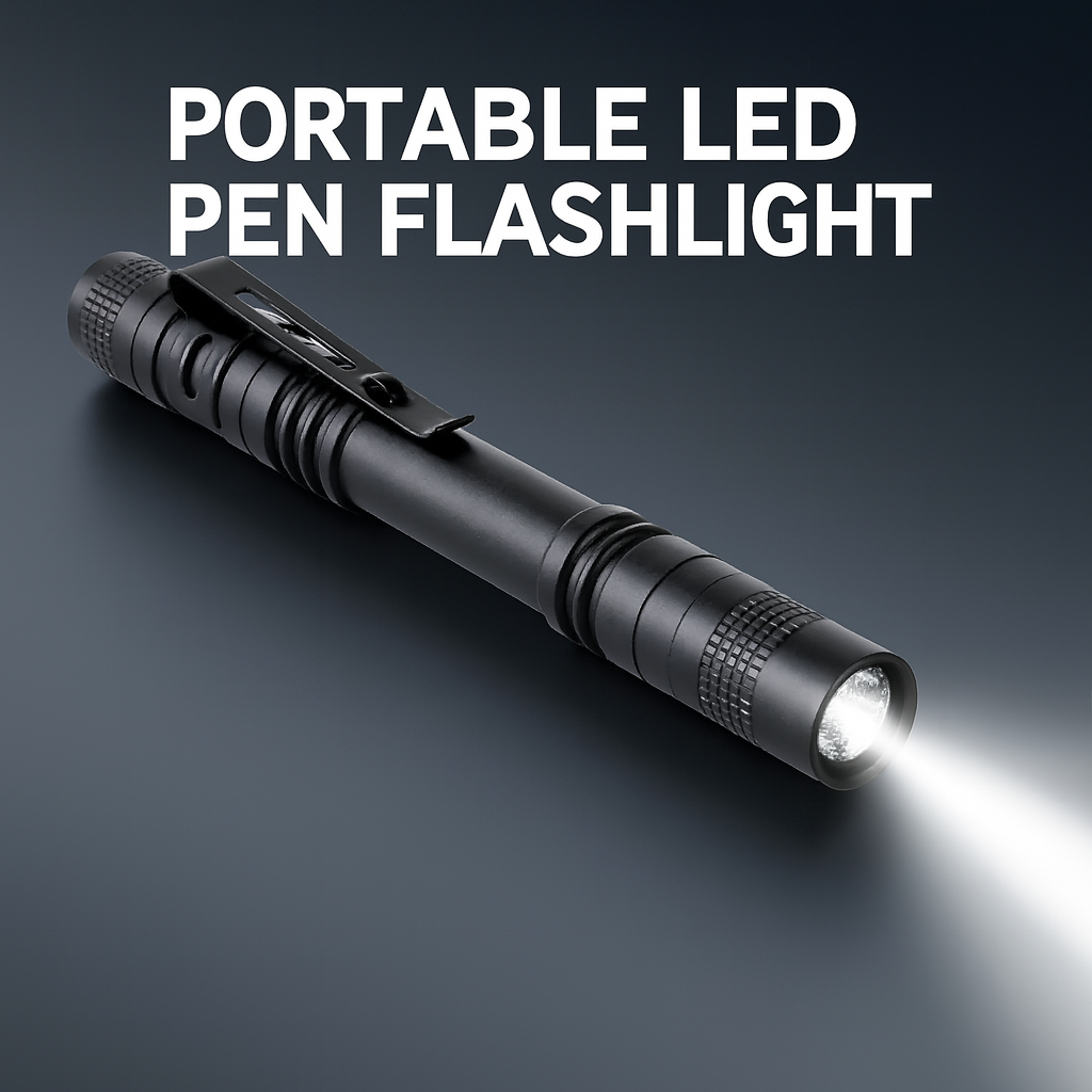 Portable Mini LED Pen Flashlig - مراجعة Outdoor Camping Vehicle وسعره