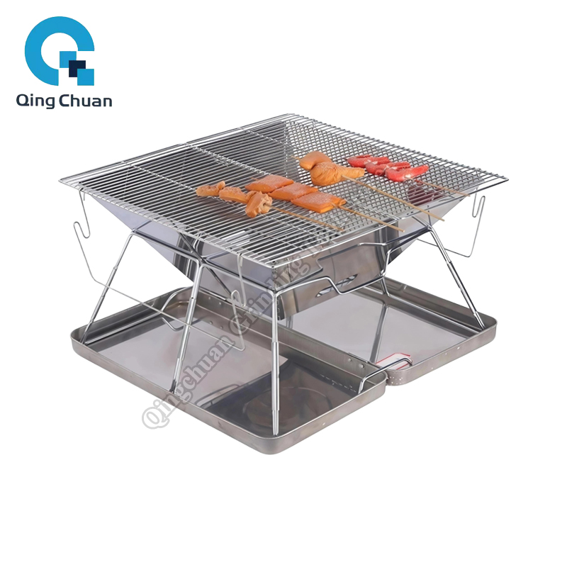 Camping Grill Charcoal Stove F - مراجعة Outdoor Camping Stove وسعره