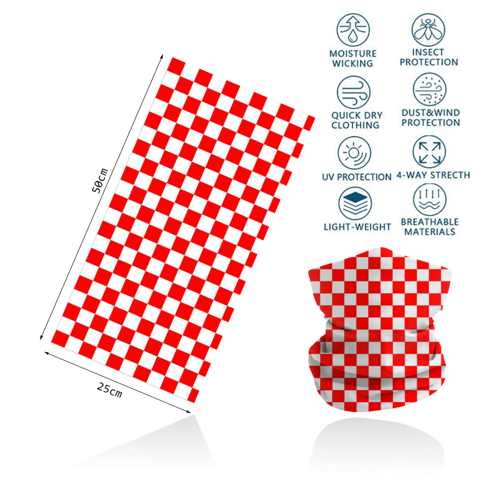Plaid Pattern Headband Outdoor - مراجعة Outdoor Camping Gear وسعره