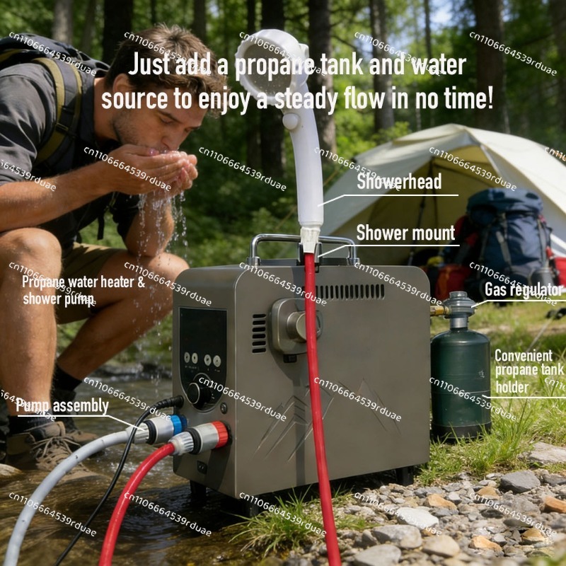 Outdoor intelligent constant t - مراجعة Outdoor Camping Water Heater وسعره