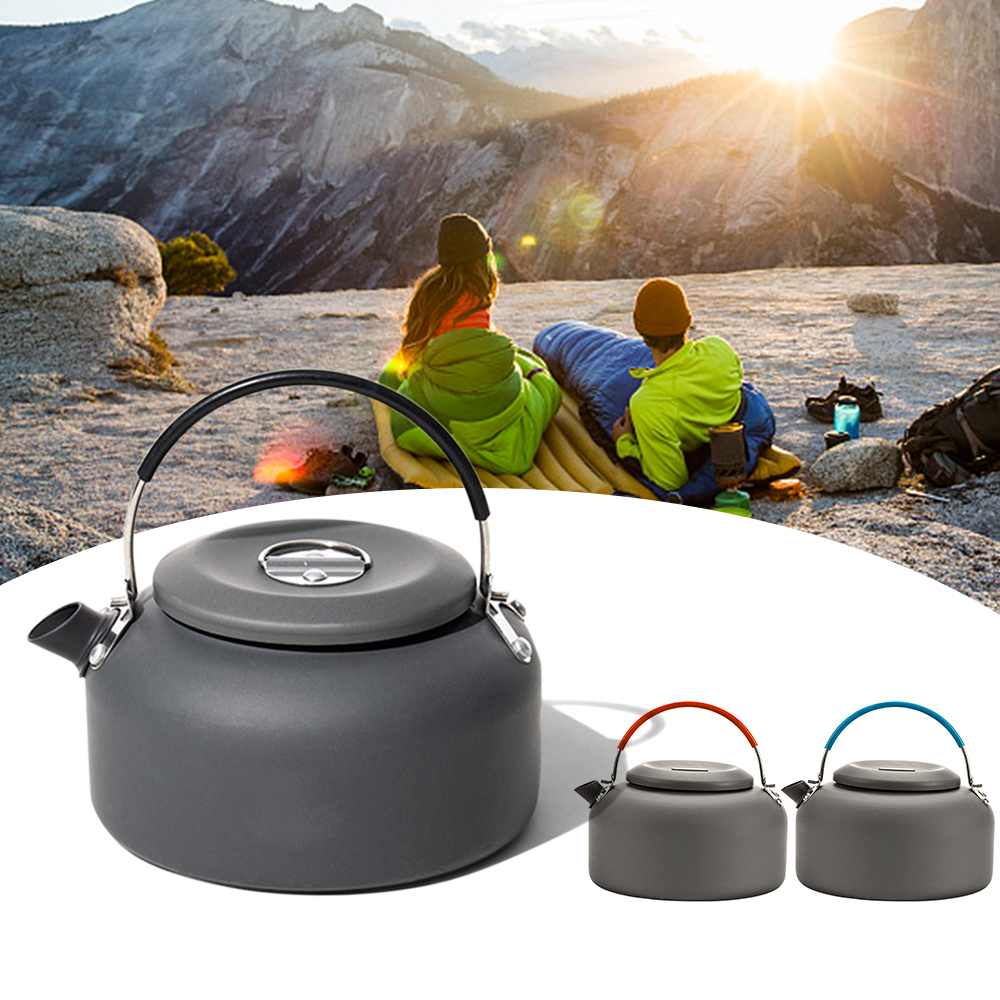 0.8L/1.4L Outdoor Lightweight  - مراجعة Outdoor Camping Kettle وسعره