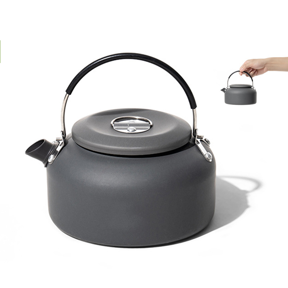 0.8L/1.4L Outdoor Lightweight  - مراجعة Outdoor Camping Kettle وسعره