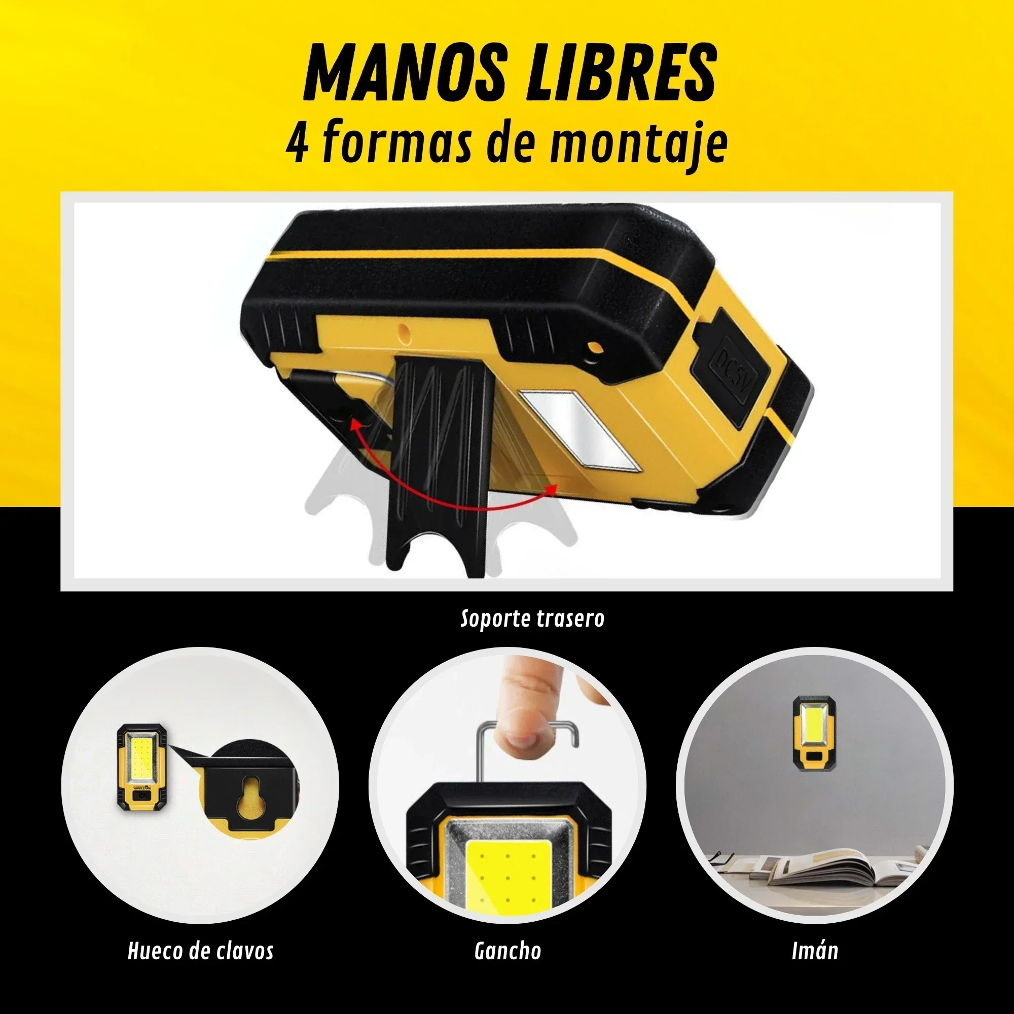 Rechargeable 4000MaH Work Ligh - مراجعة Outdoor Camping Lantern وسعره