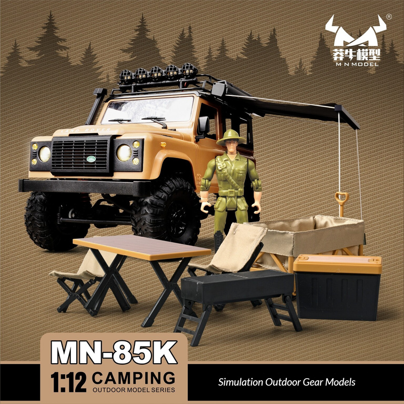 Mn Model Mn-85k 1:12 Scale Sim - مراجعة Outdoor Camping Gear وسعره