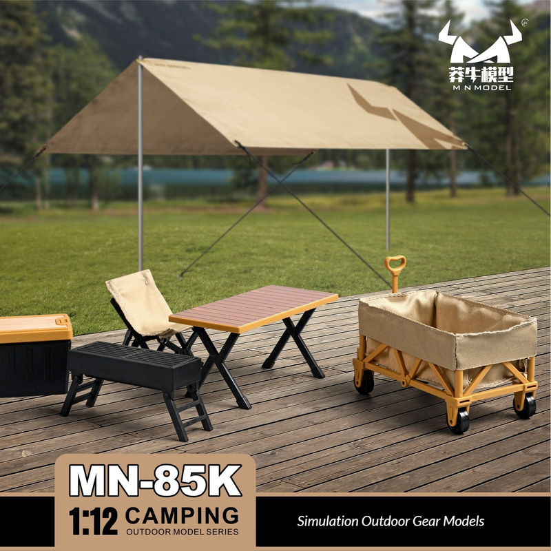 Mn Model Mn-85k 1:12 Scale Sim - مراجعة Outdoor Camping Gear وسعره