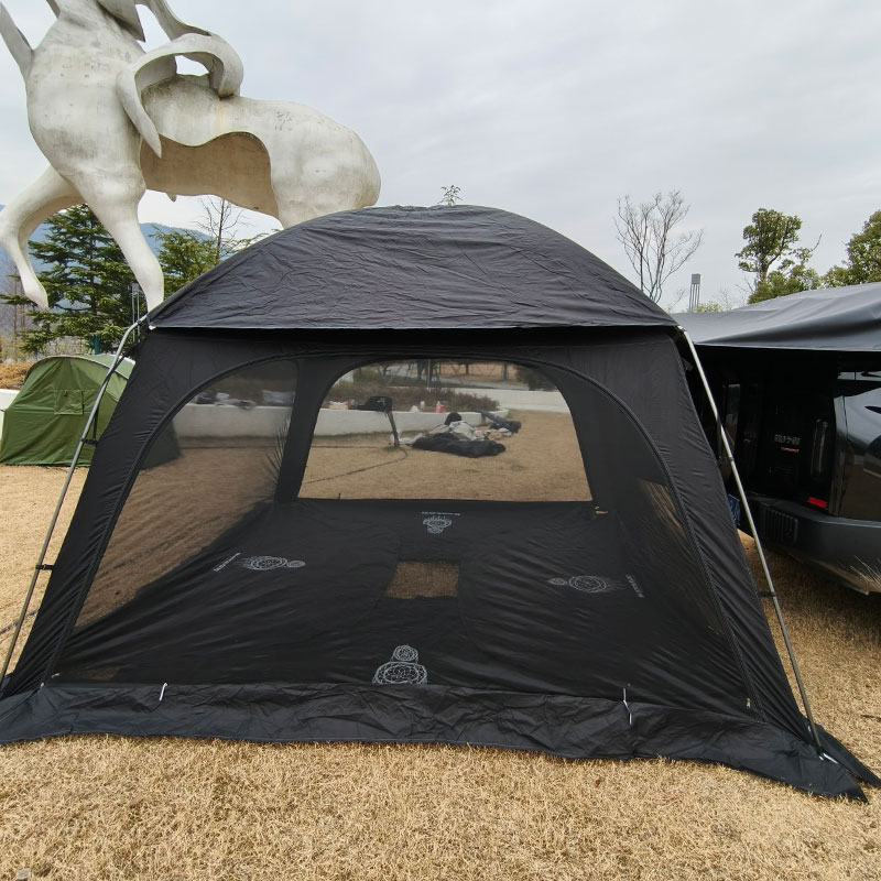 6-Person SUV Camping Tent with - مراجعة Outdoor Camping Car Tail Tent وسعره