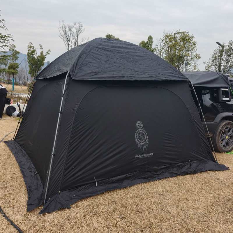 6-Person SUV Camping Tent with - مراجعة Outdoor Camping Car Tail Tent وسعره