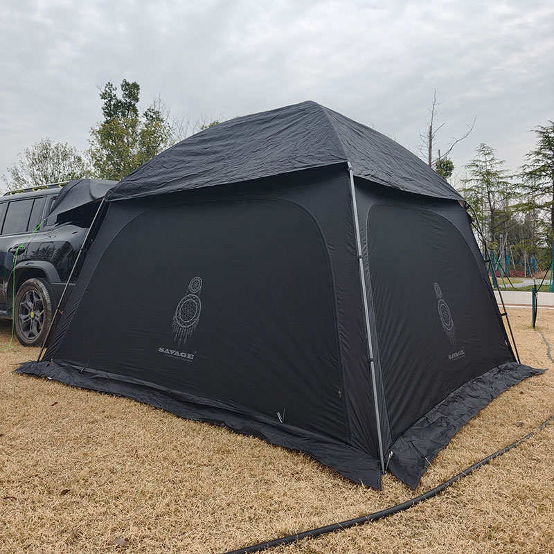 6-Person SUV Camping Tent with - مراجعة Outdoor Camping Car Tail Tent وسعره