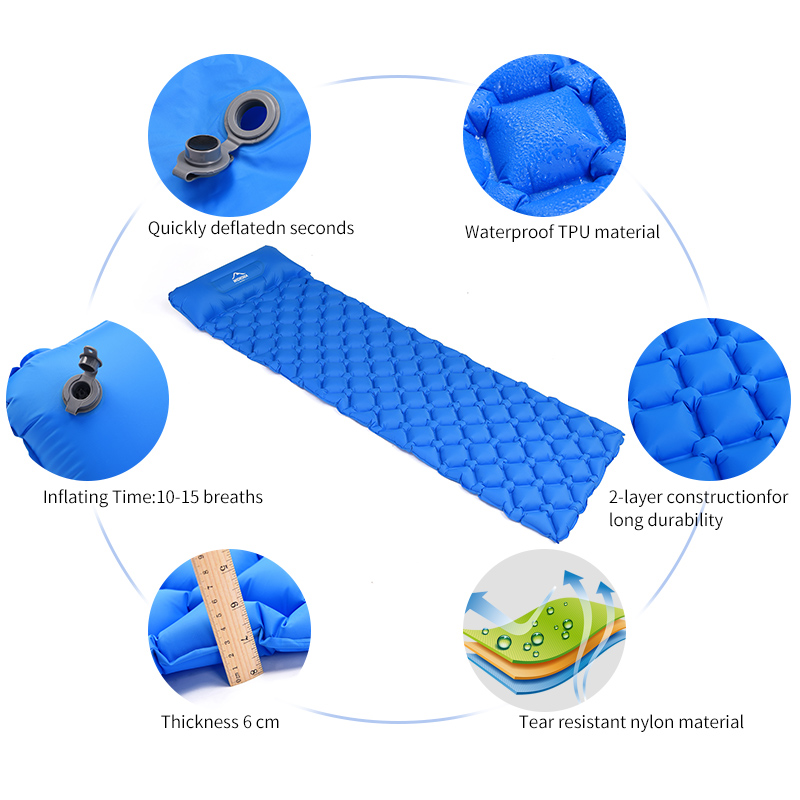 Widesea Camping Sleeping Pad I - مراجعة Camp Pillow Compressible وسعره