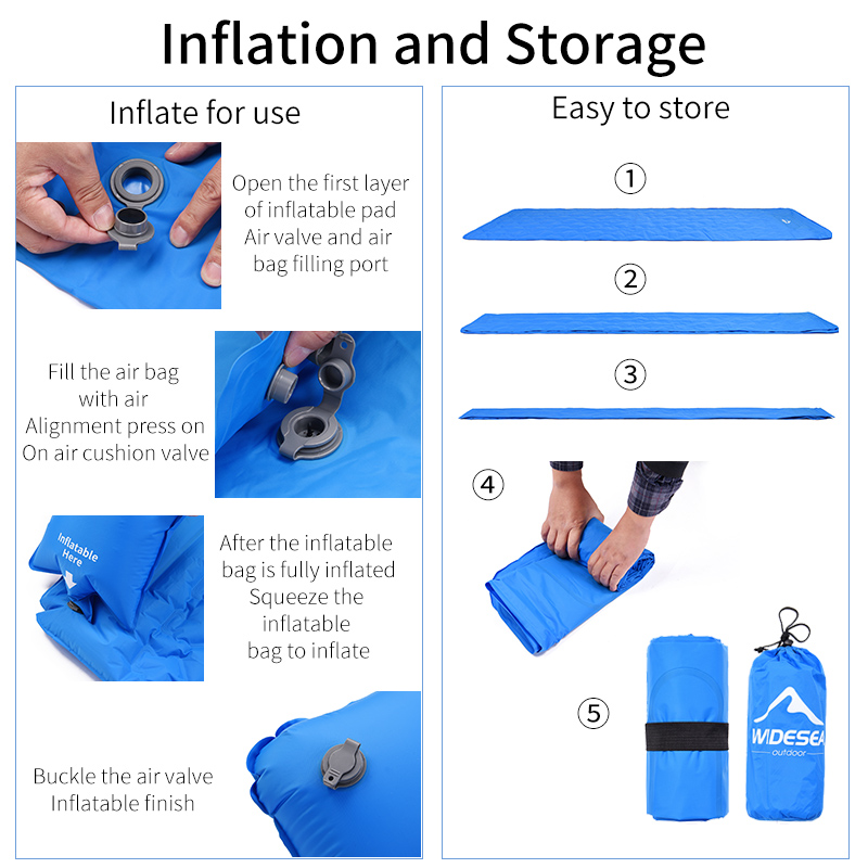 Widesea Camping Sleeping Pad I - مراجعة Camp Pillow Compressible وسعره