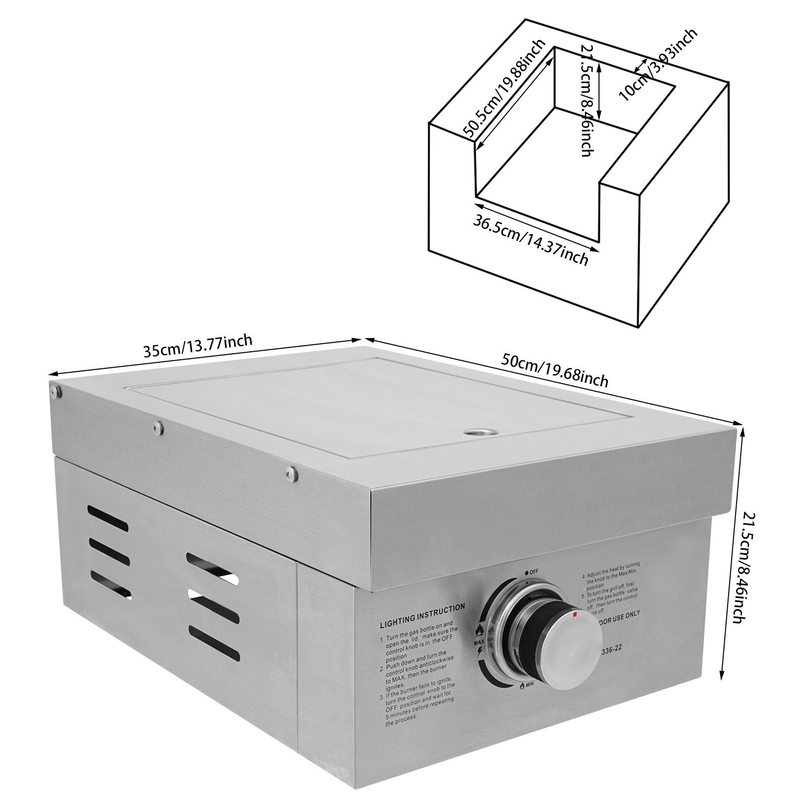 Gas Stove, Embedded/Outdoor, 3 - مراجعة Outdoor Camping Stove وسعره