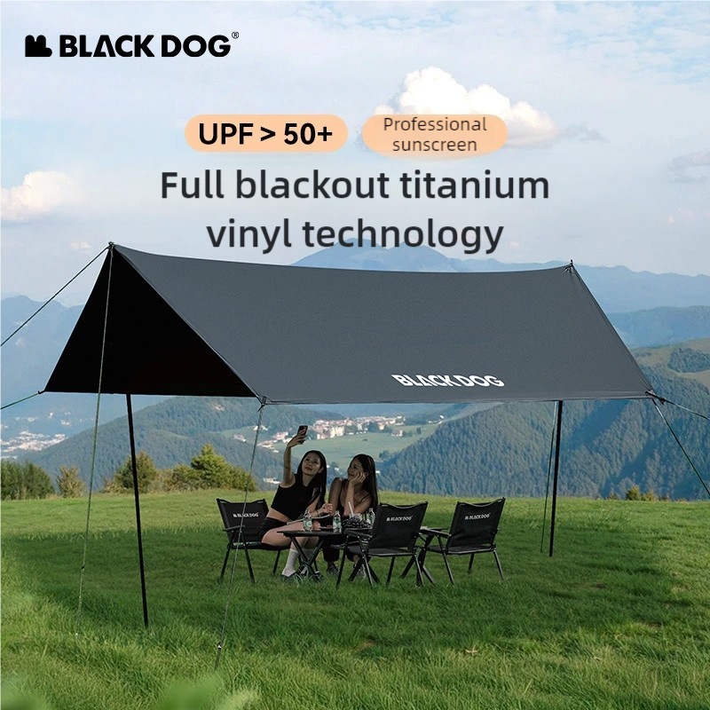 Blackdog Outdoor Black Rubber  - مراجعة Outdoor Camping Dog Fence وسعره