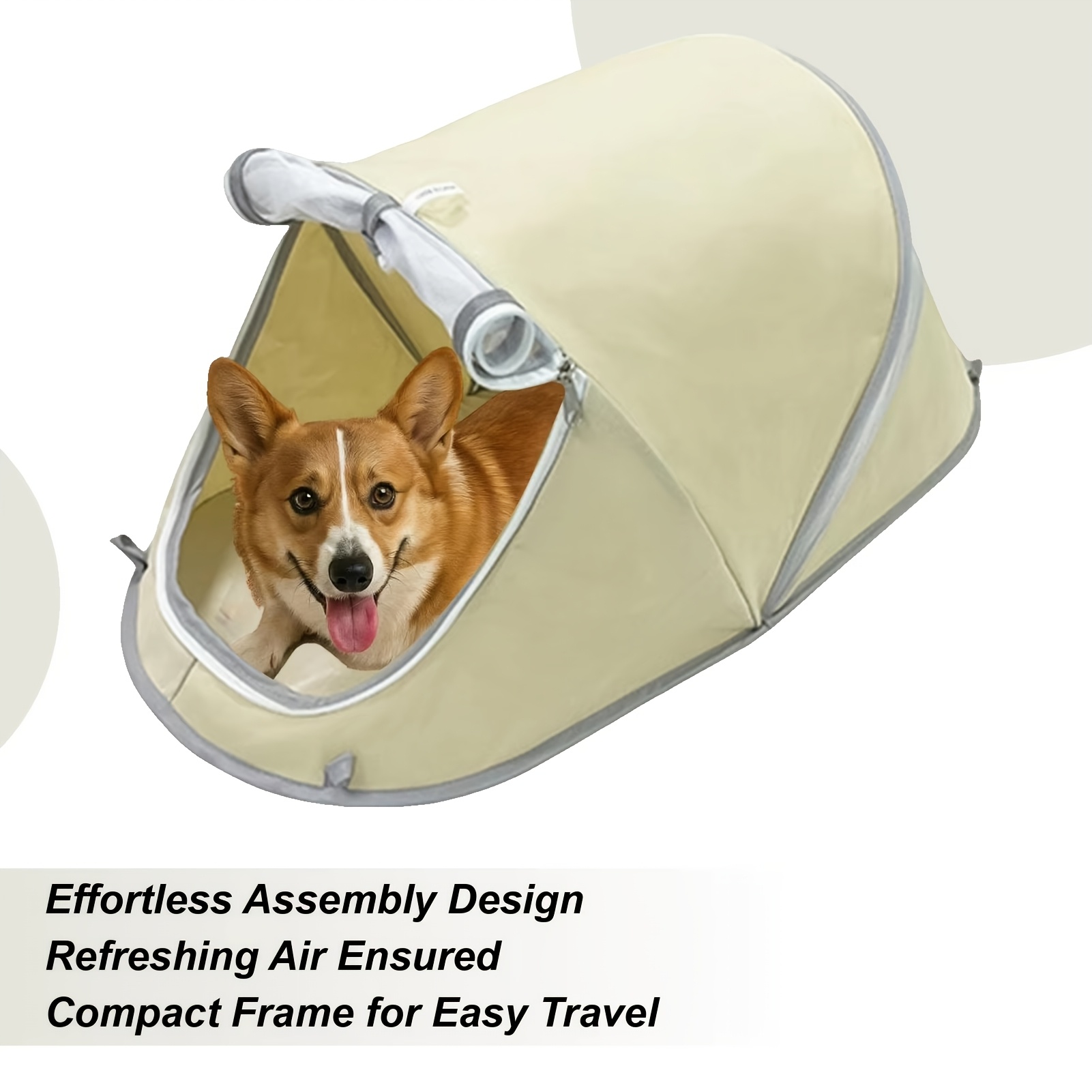 Foldable Pet Tent Portable Dog - مراجعة Outdoor Camping Dog Fence وسعره