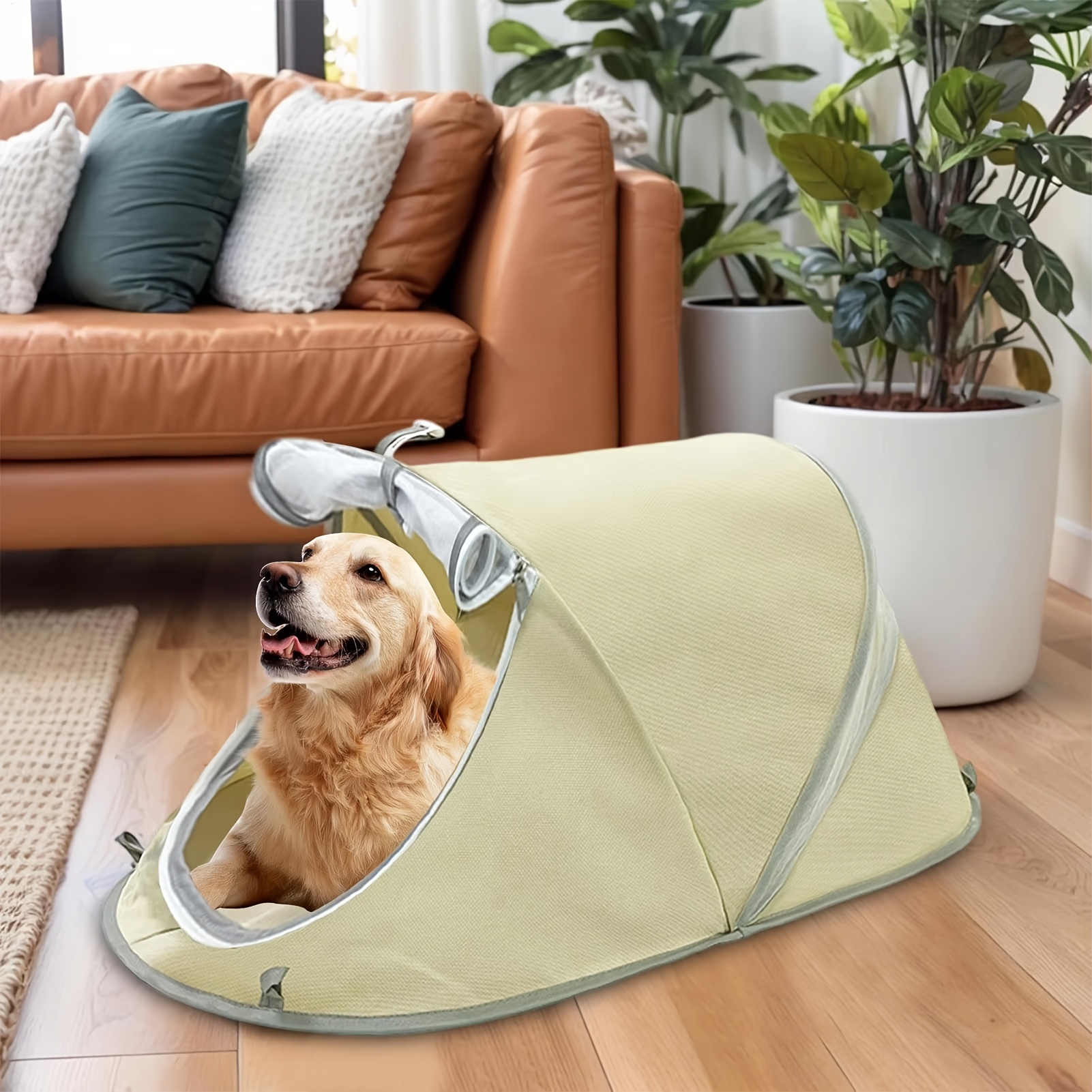 Foldable Pet Tent Portable Dog - مراجعة Outdoor Camping Dog Fence وسعره