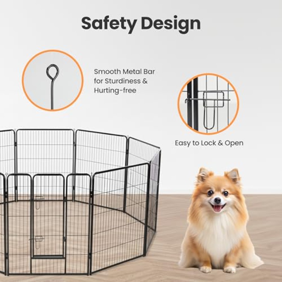 Outdoor Indoor Dog Playpen for - مراجعة Outdoor Camping Dog Fence وسعره