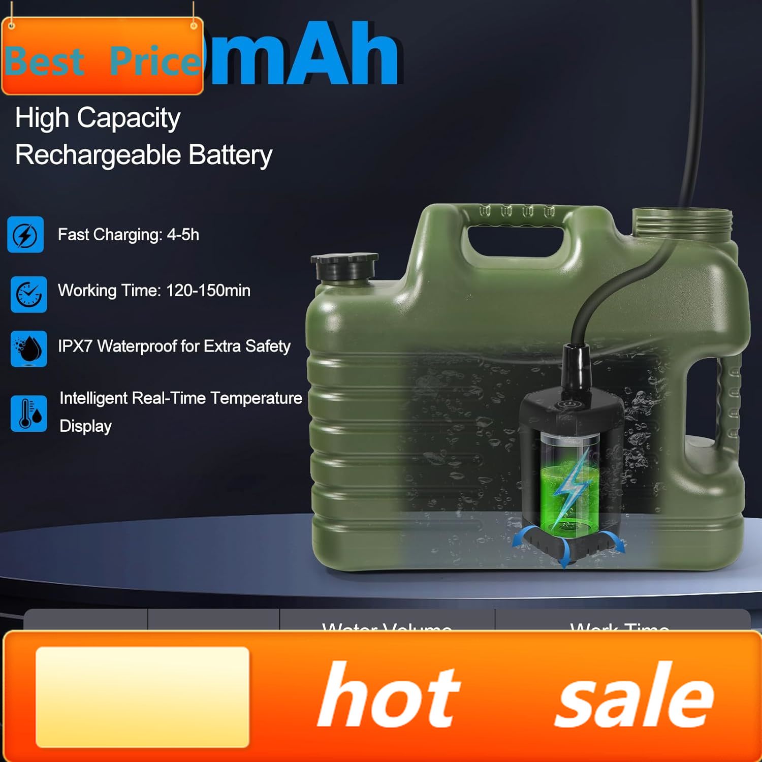 hot-sellingPortable Camping Sh - مراجعة Outdoor Camping Hot Water Shower وسعره