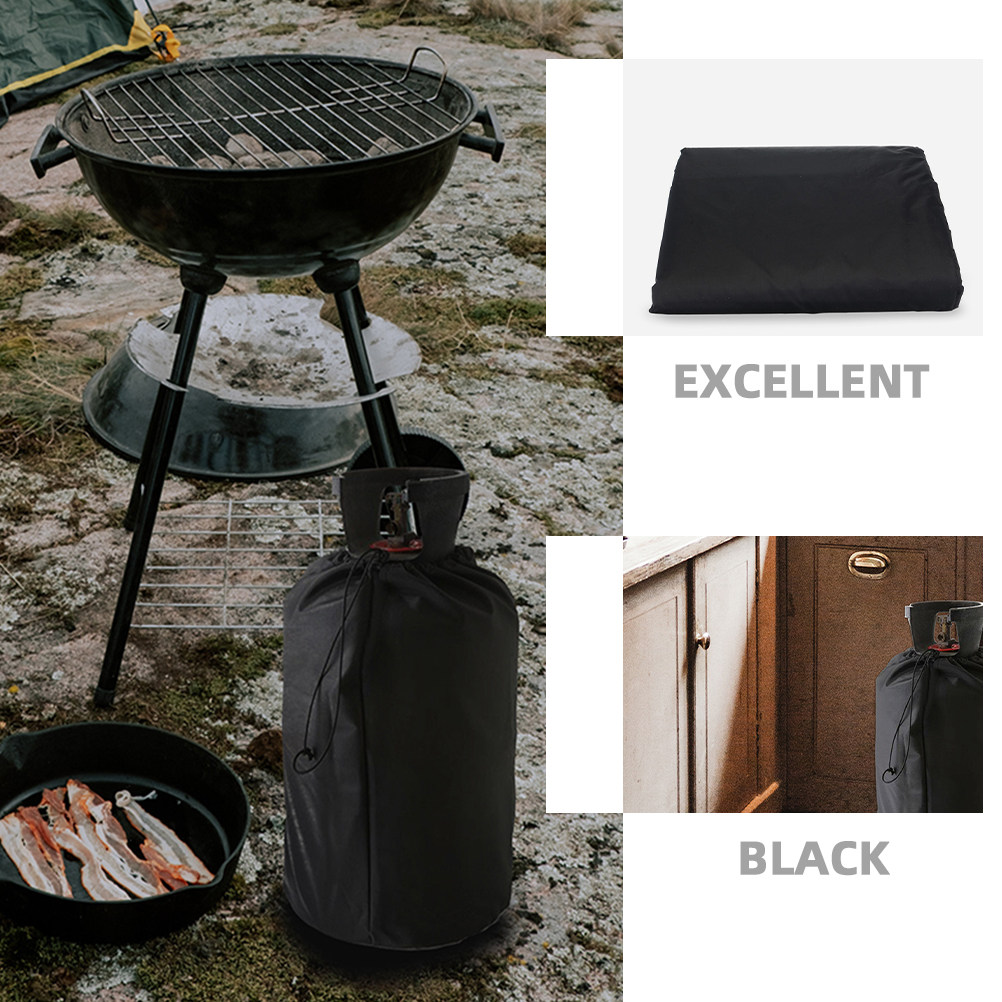 2Pcs Black Oxford Fabric Gas C - مراجعة Outdoor Camping Stove وسعره