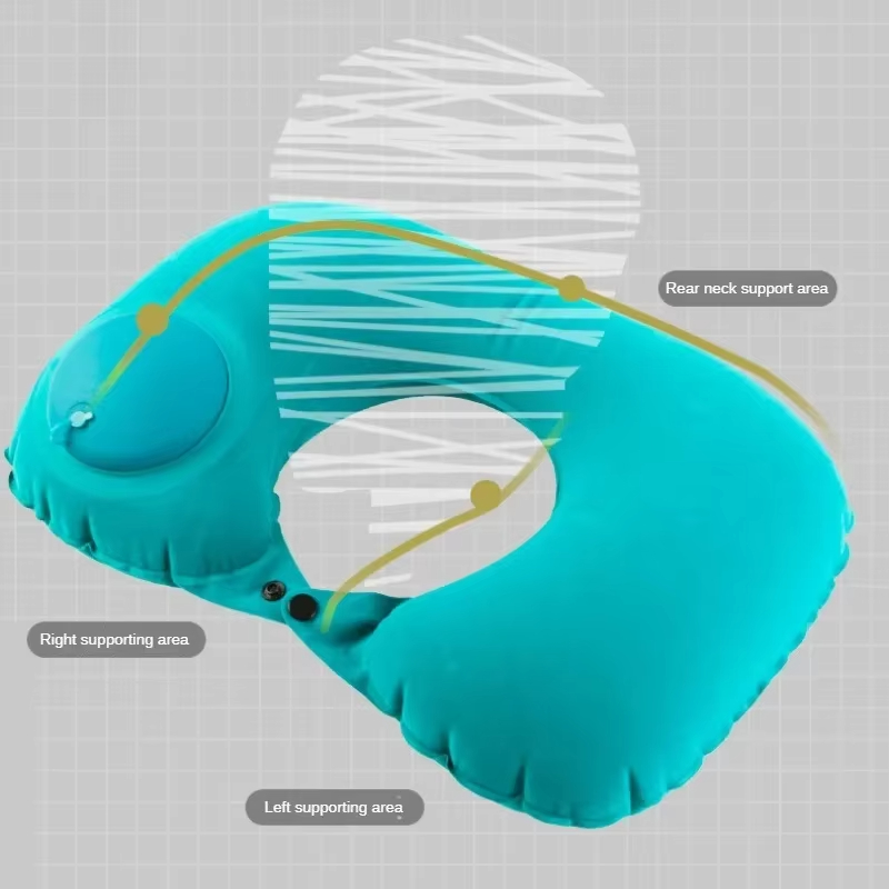 Car Portable Neck Protection U - مراجعة Camp Pillow Compressible وسعره