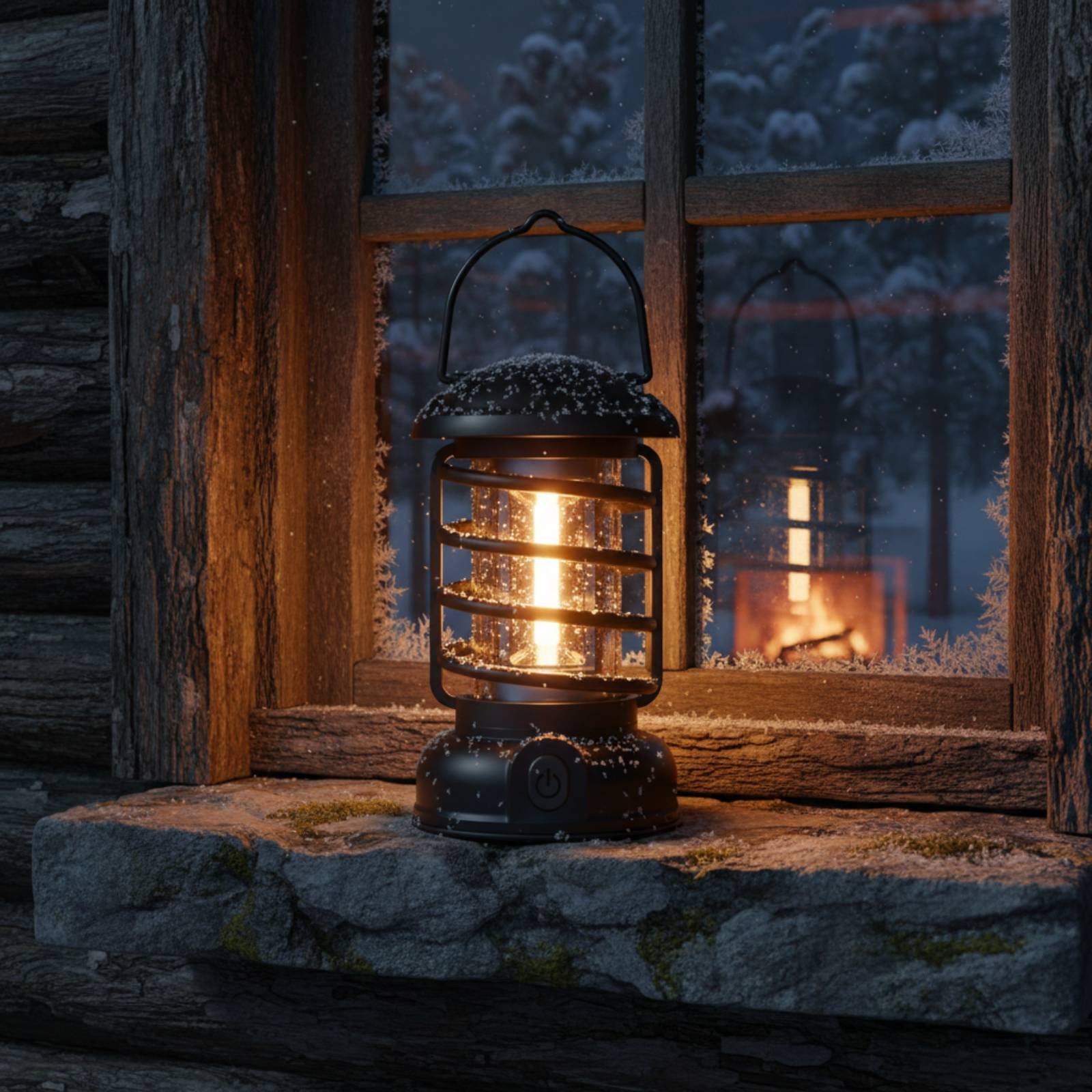 Retro Camping Lantern Two-Way  - مراجعة Outdoor Camping Lantern وسعره