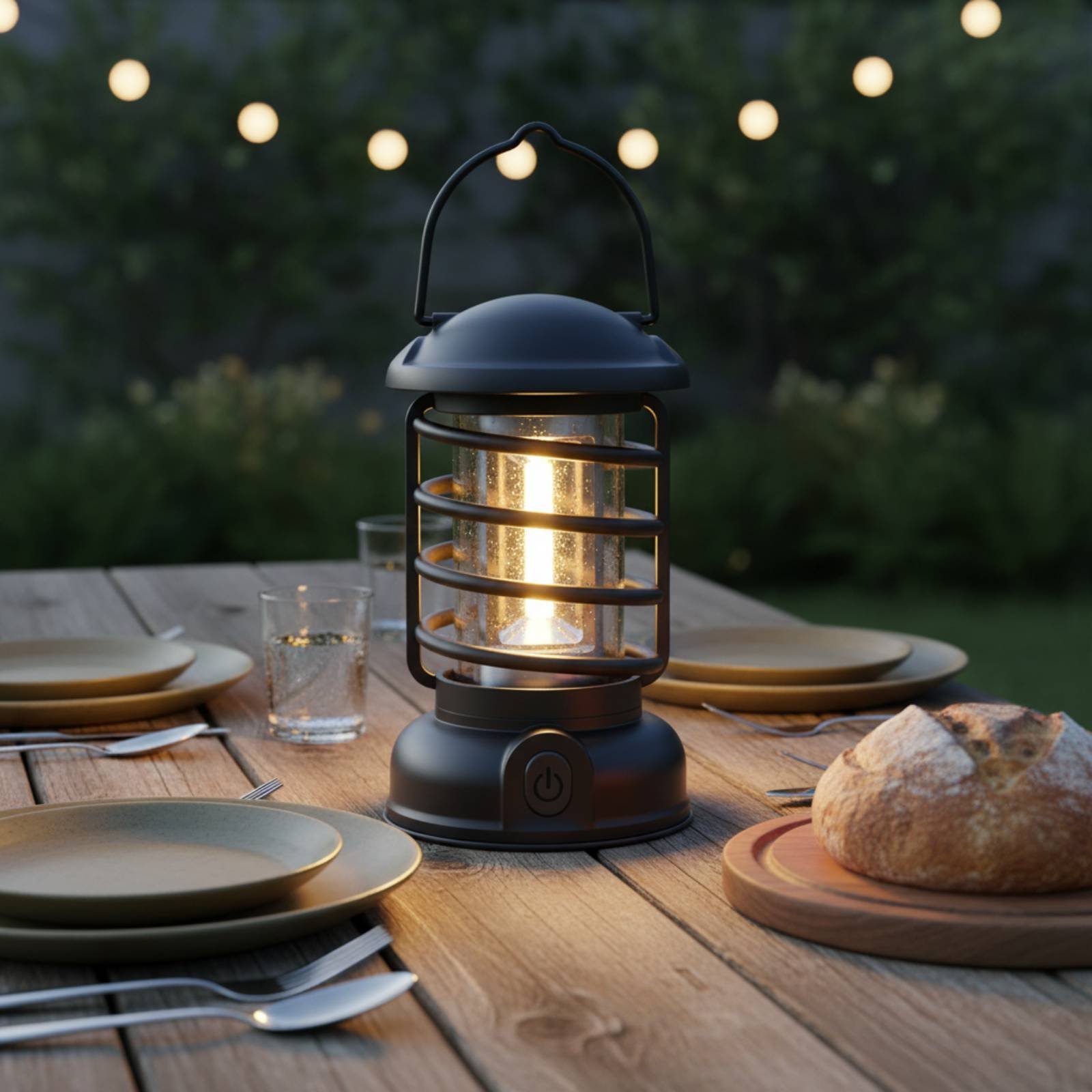 Retro Camping Lantern Two-Way  - مراجعة Outdoor Camping Lantern وسعره