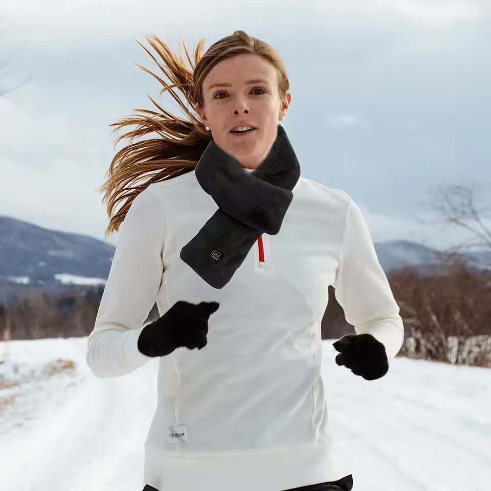 USB Women Men Heating Scarf Te - مراجعة Outdoor Camping Gear وسعره