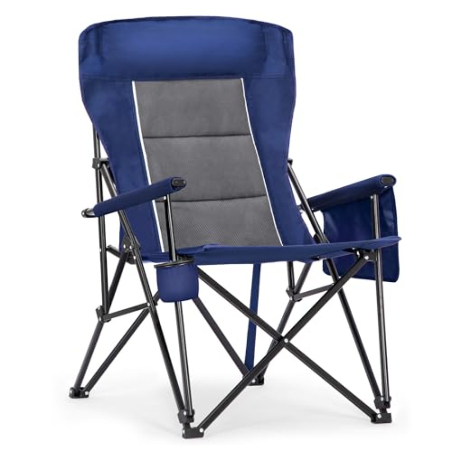 Heavy Duty High Back Camping C - مراجعة Outdoor Oversized Camping Chair وسعره