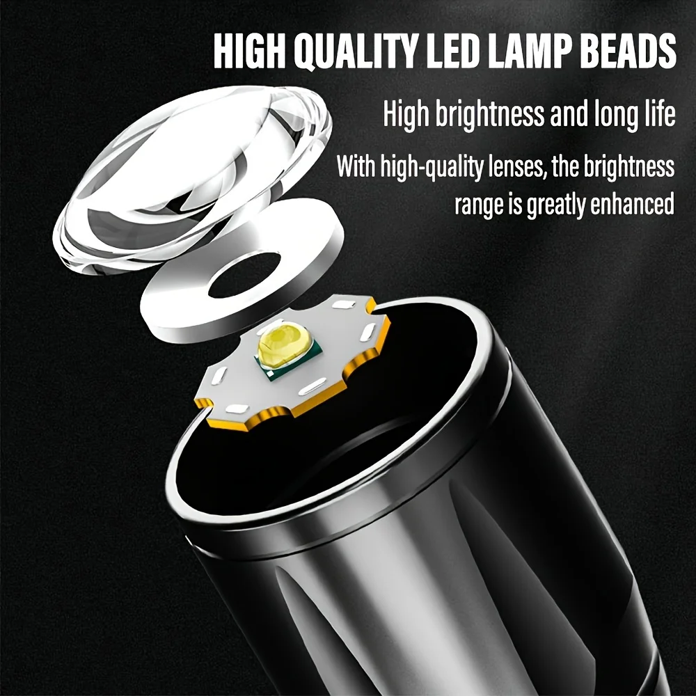 Mini LED Flashlight COB Floodl - مراجعة Outdoor Camping Lantern وسعره