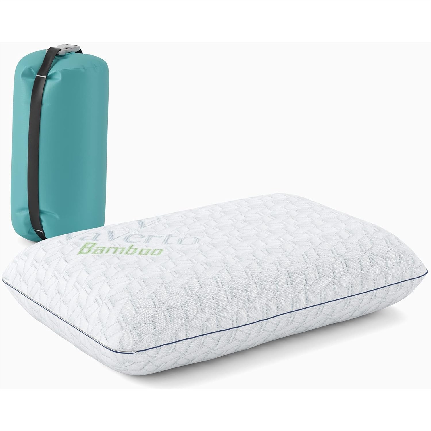 Small Memory Foam Bed Pillow f - مراجعة Camp Pillow Compressible وسعره