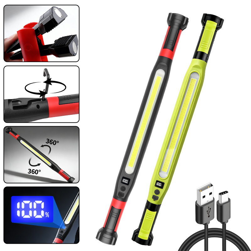 COB Work Light Type‑C Recharge - مراجعة Outdoor Camping Vehicle وسعره