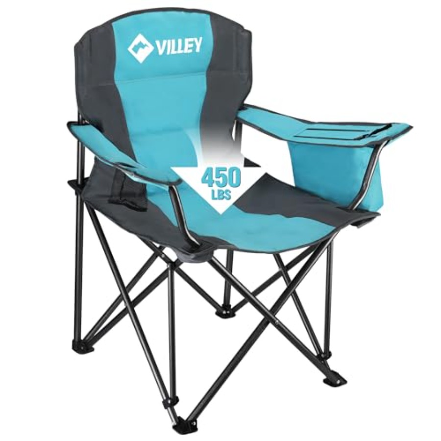 Camping Chair, Oversized Foldi - مراجعة Outdoor Oversized Camping Chair وسعره