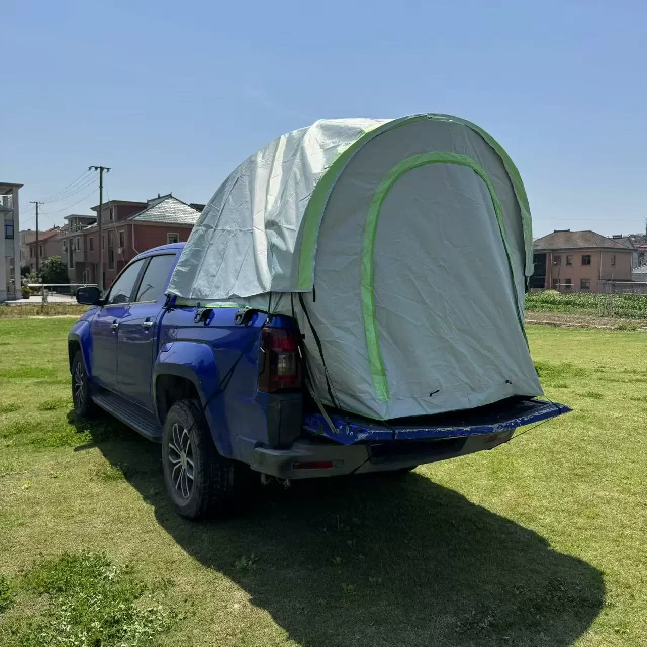 Outdoor Tail-mounted Tent for  - مراجعة Outdoor Camping Car Tail Tent وسعره