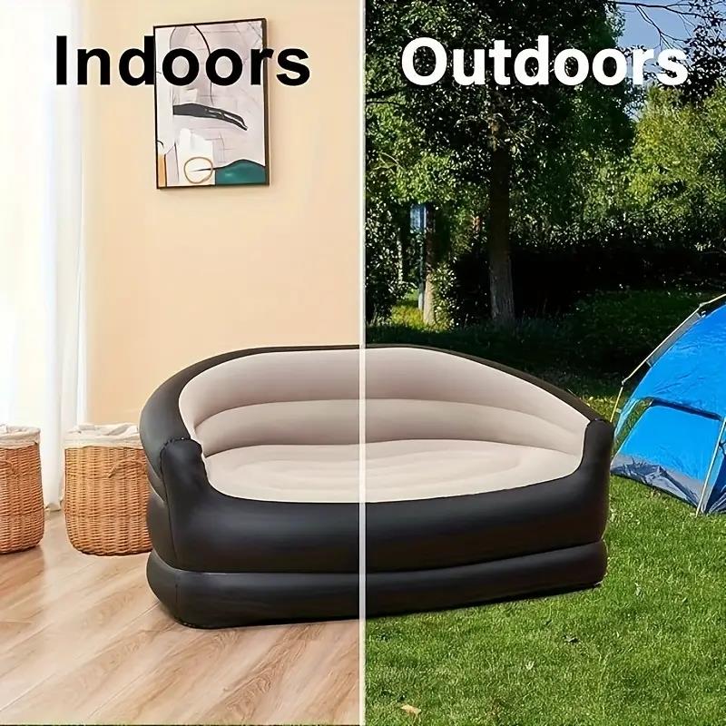 Outdoor Portable Inflatable Be - مراجعة Bed Outdoor Camping وسعره