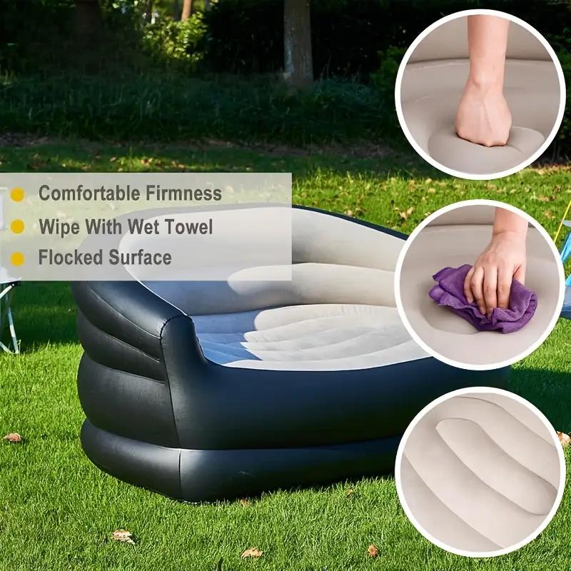 Outdoor Portable Inflatable Be - مراجعة Bed Outdoor Camping وسعره