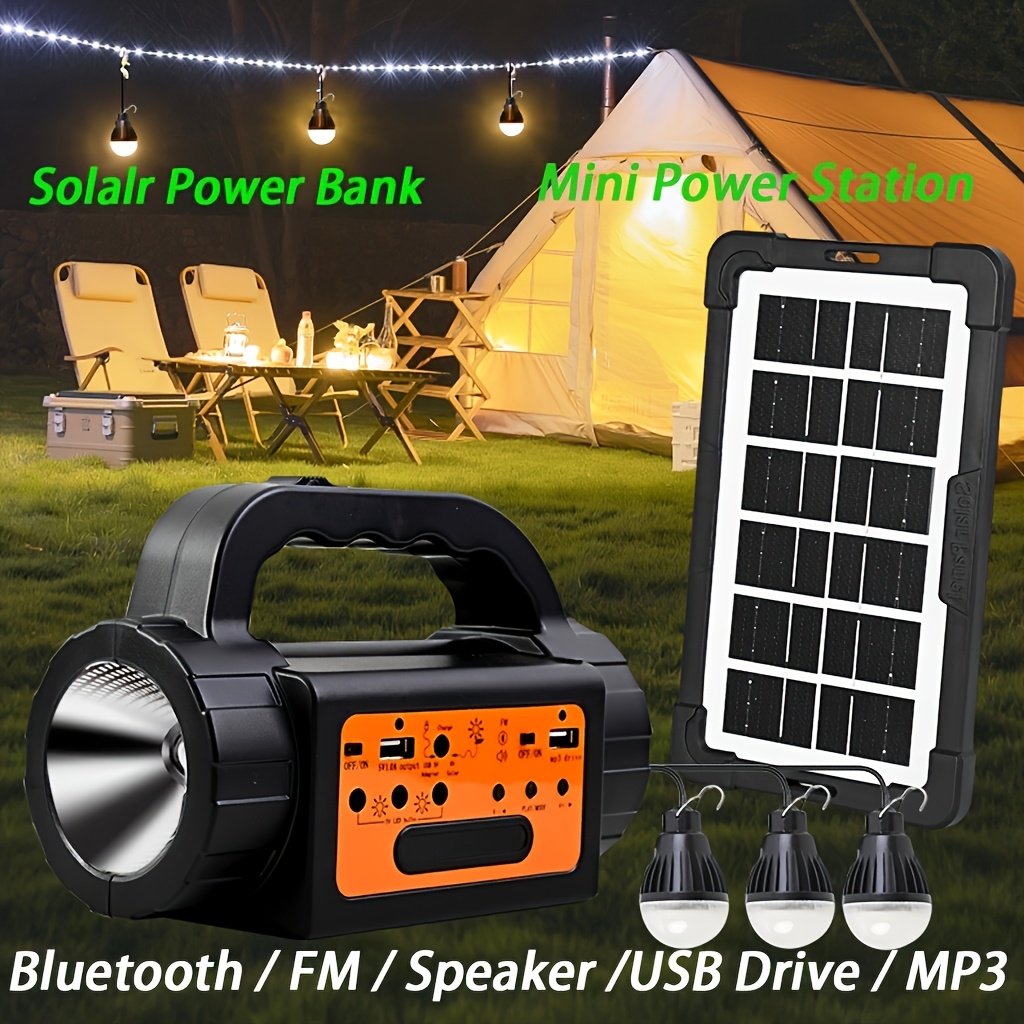 Solar Rechargeable Camping Lig - مراجعة Outdoor Camping Lantern وسعره