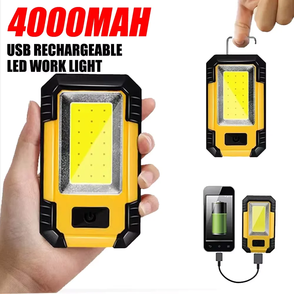 Portable 4000MaH Rechargeable  - مراجعة Outdoor Camping Lantern وسعره